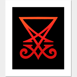 Sigil of Lucifer Posters and Art